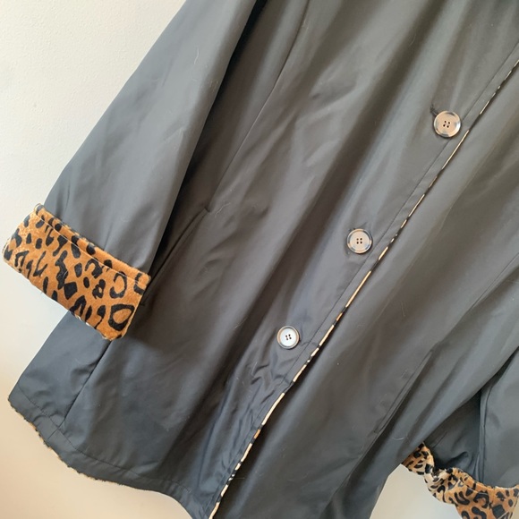 New without tags / Guillaume / Reversible Lightweight Jacket / Animal Print - Picture 11 of 16